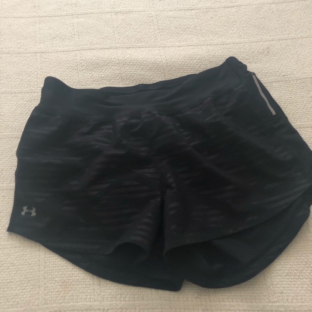 Women’s Under Armour running shorts.